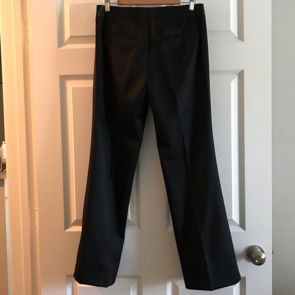 RARE J CREW COLLECTION TUXEDO PANT DUCHESS SATIN 6 - Picture 7 of 8
